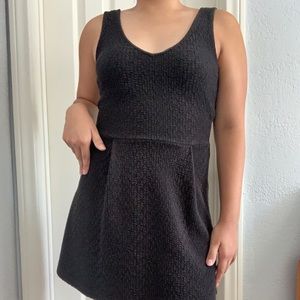 Zara | Black V-Neck Dress
